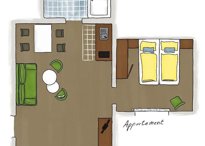 Pensionat Fineapartment 3*